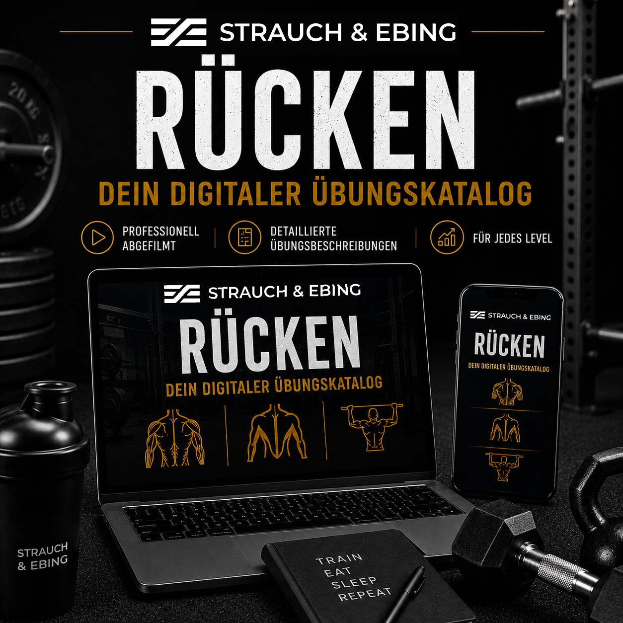 Produktfoto Übungsvideos Rücken