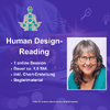 Illustration zum Human Design-Reading mit Foto von Dr. Christiane Reutel