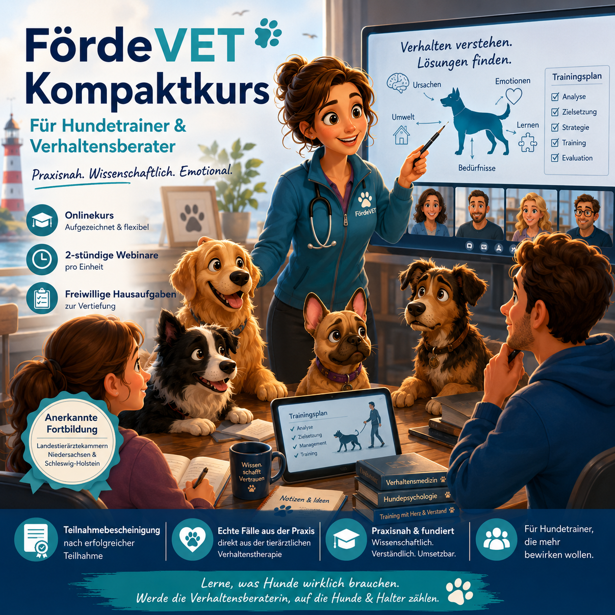 Banner für FördeVet-Online-Kurs