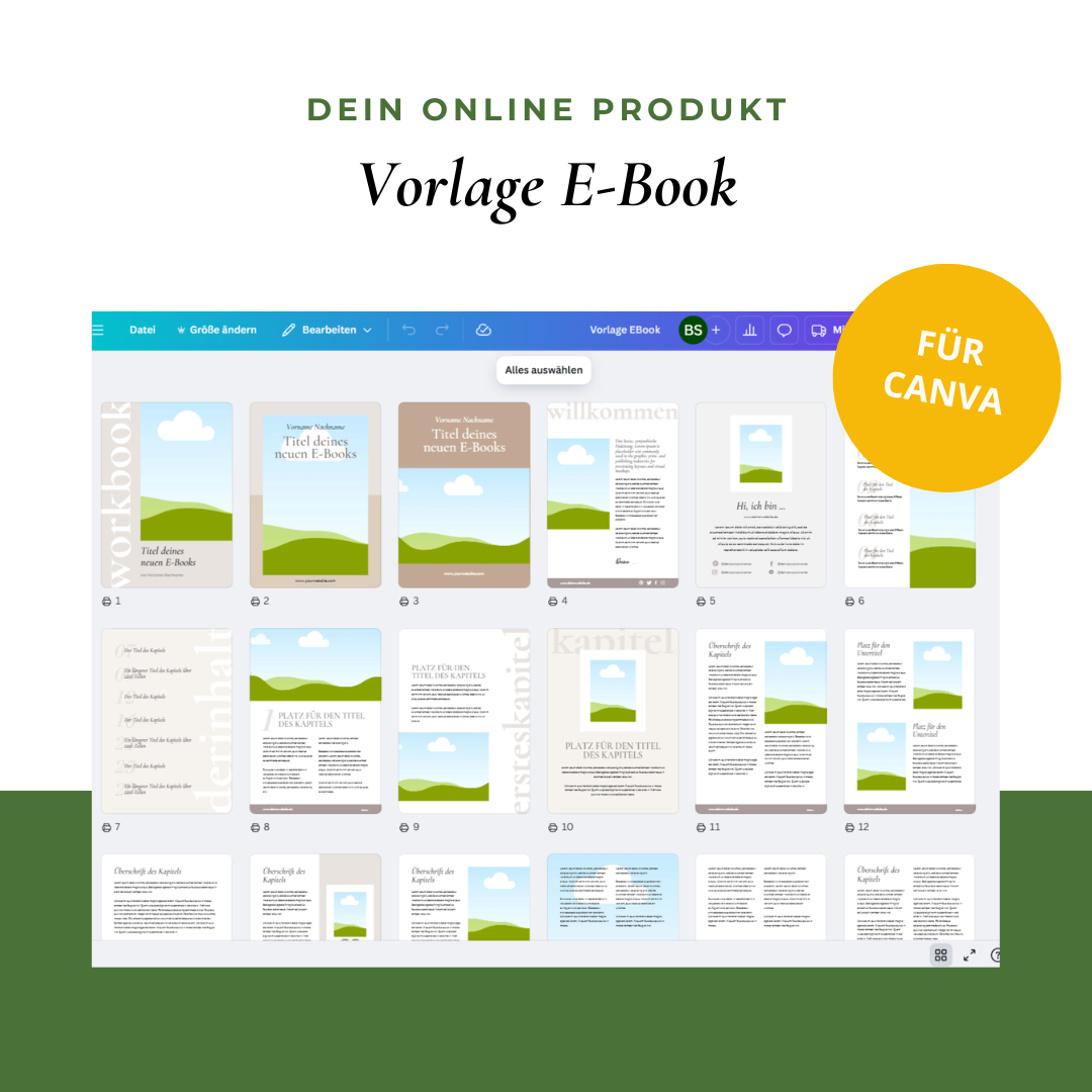 Vorlage E-Book