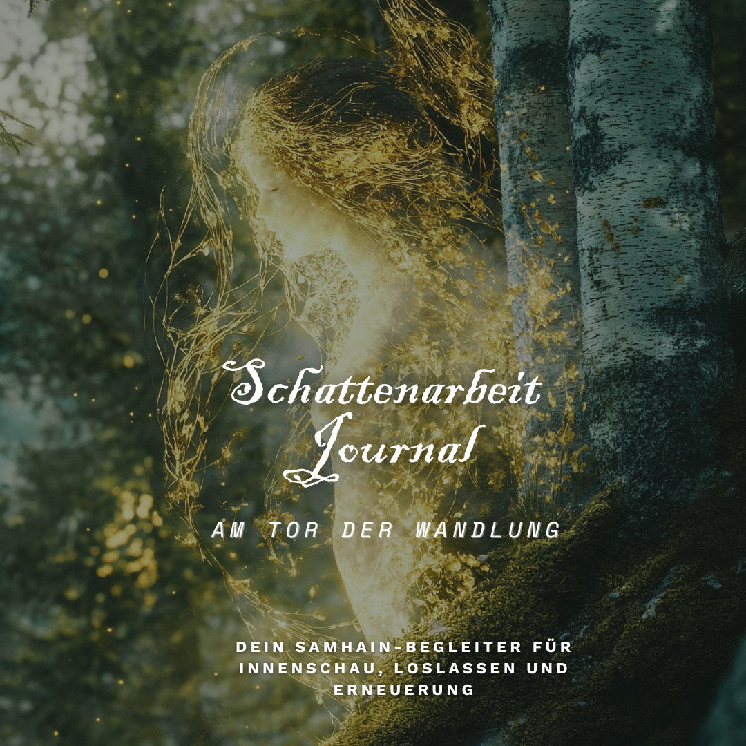 Cover Schattenarbeit Journal - Am Tor der Wandlung. Dein Samhain-Begleiter für Innenschau, Loslassen und Erneuerung