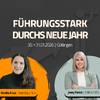 Banner für Präsenzseminar "Führungsstark durchs neue Jahr"