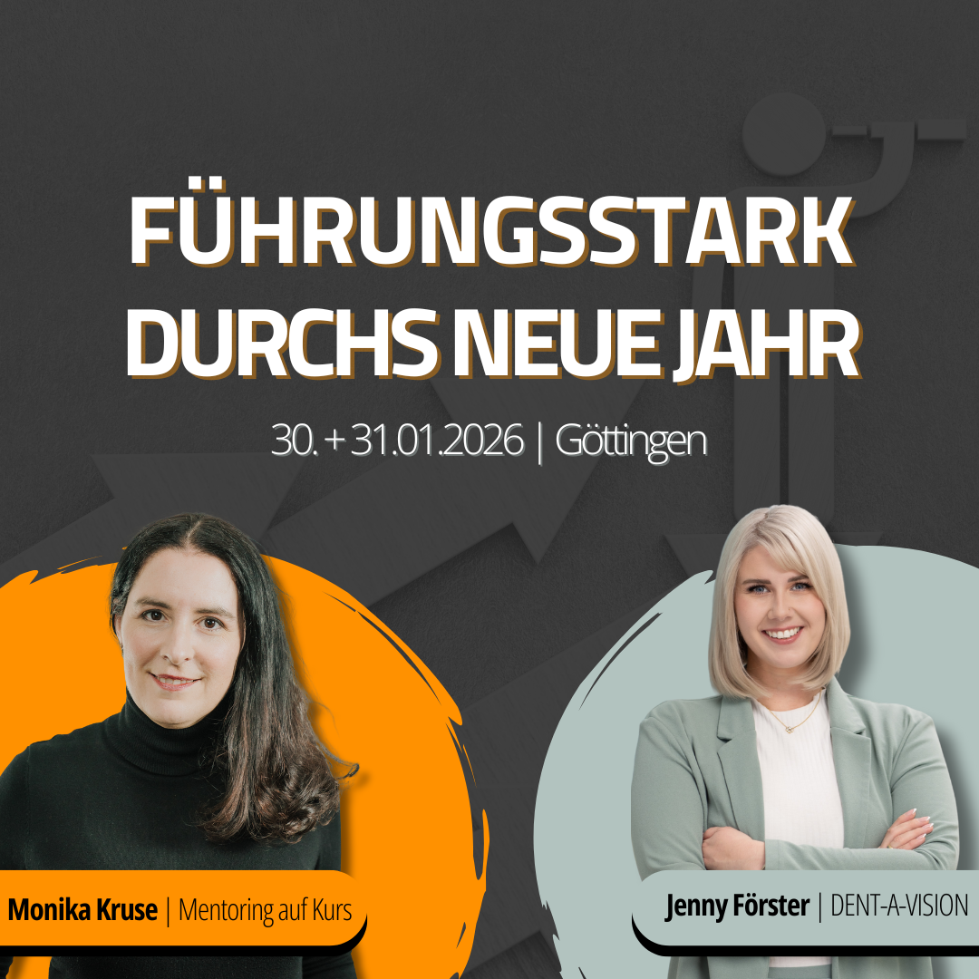 Banner für Präsenzseminar "Führungsstark durchs neue Jahr"