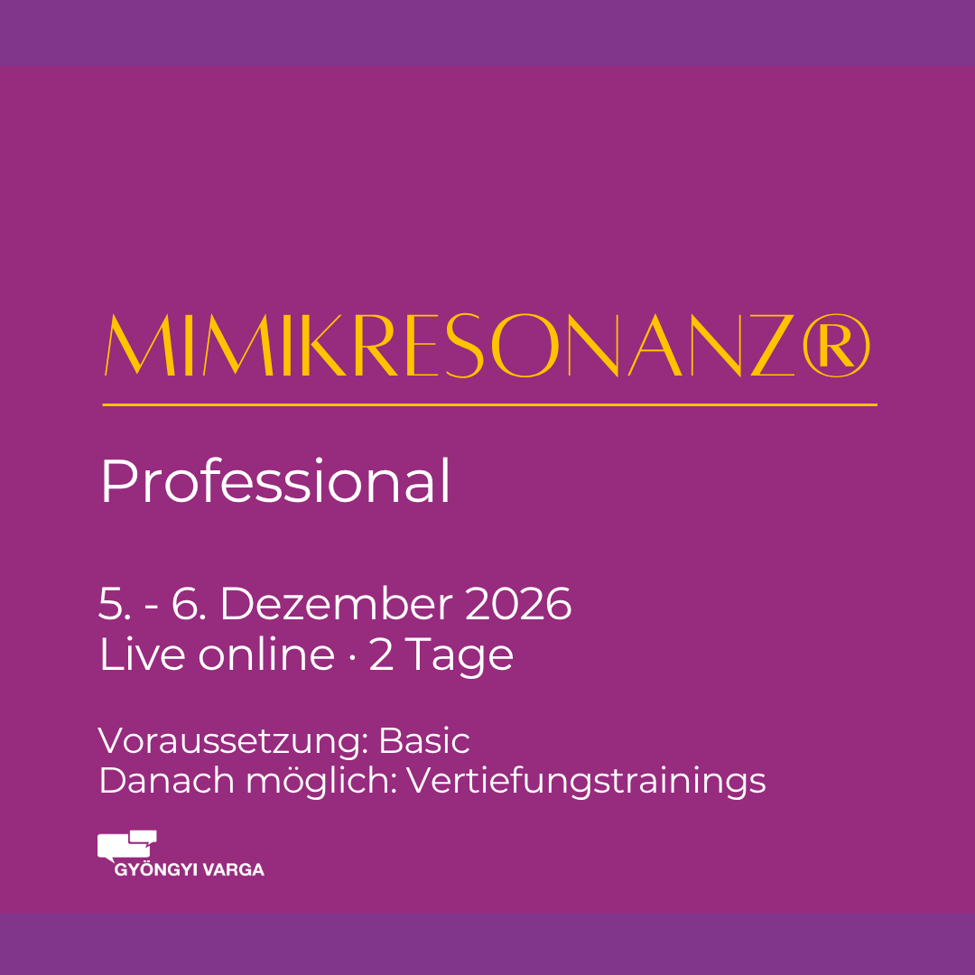 Mimikresonanz -Professional | Gyöngyi Varga