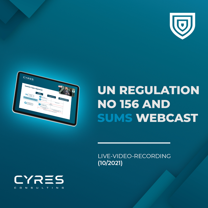 UN Regulation No 156 & SUMS Info-Webcast [Video-Recording]