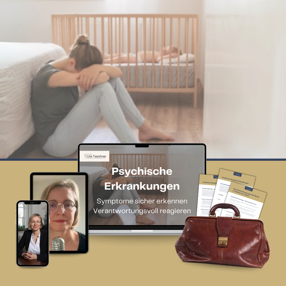 Ein Mockup zum Kurs Psychische Erkrankungen