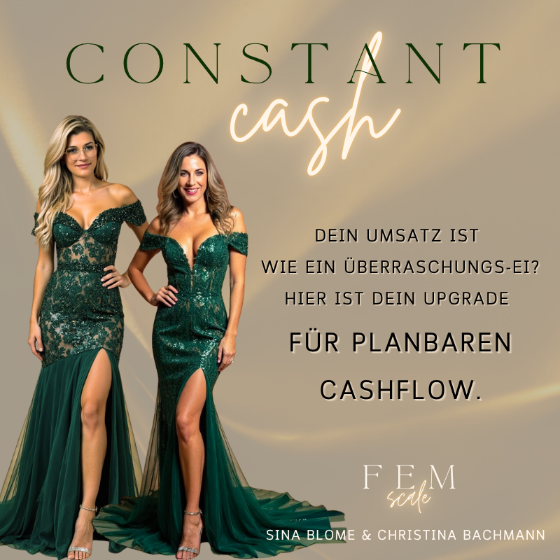 Banner für Constant Cash von FEMscale