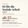Cover Teamlizenz ab 25 Plätzen "KI für die Soziale Arbeit, Teil 2"