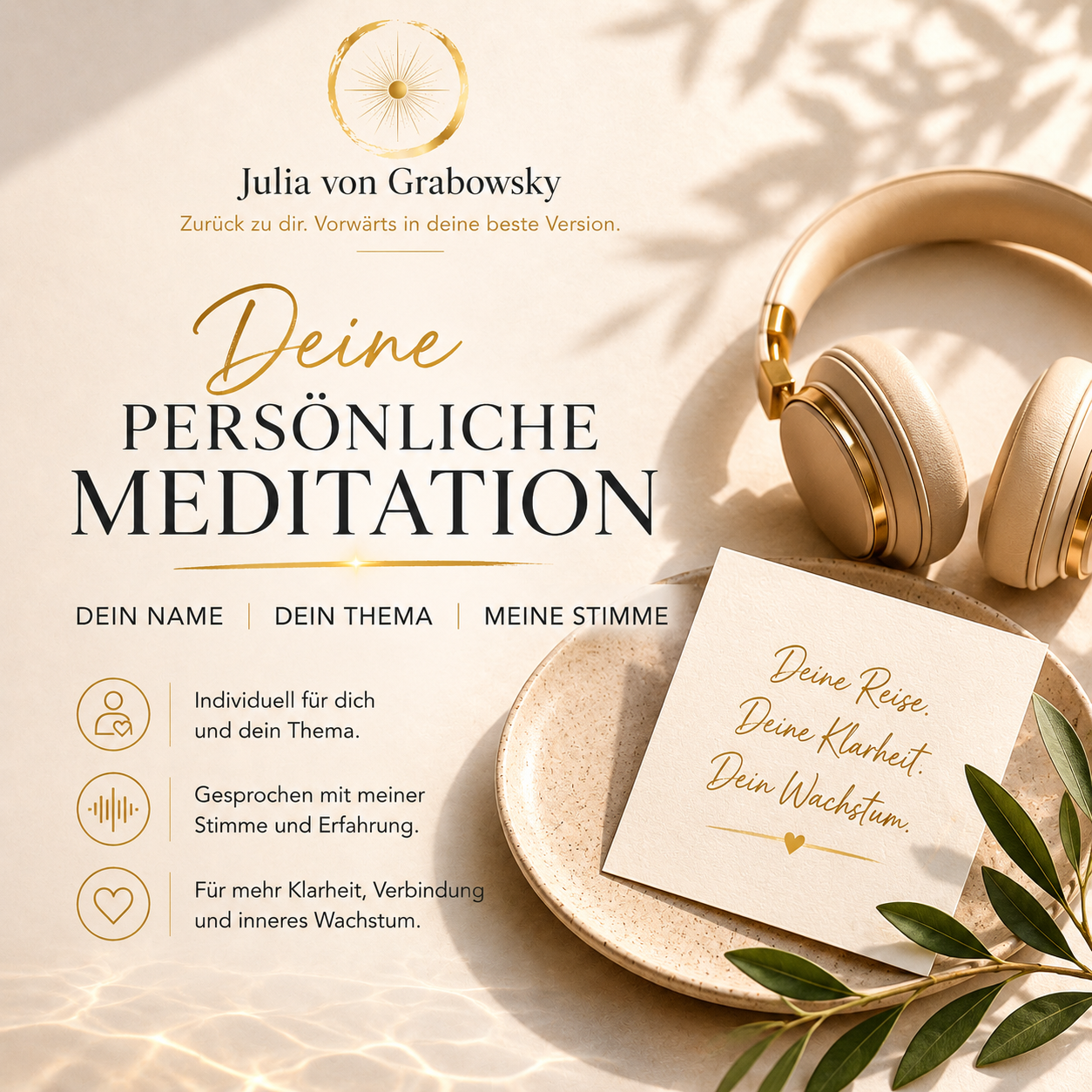 Cover persönliche Meditation