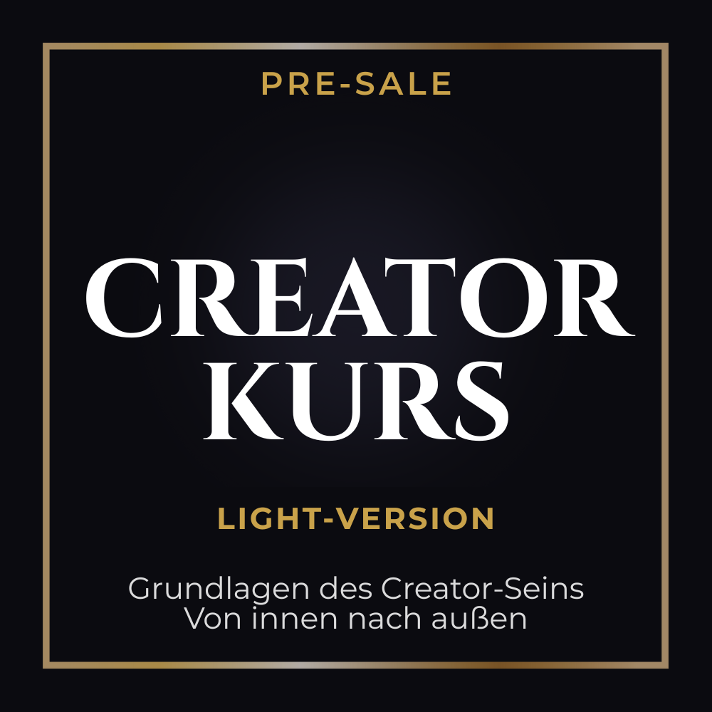 Creator-Kurs Light Version
