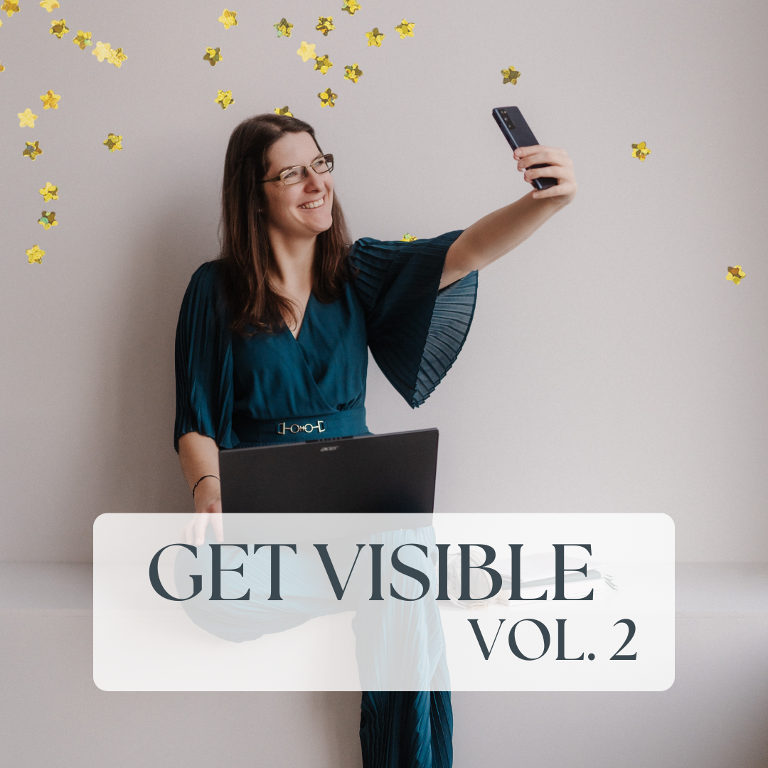 Banner für 10-Tage-Challenge "Get Visible - Vol. 2" - Franziska Friedrich Fotografie
