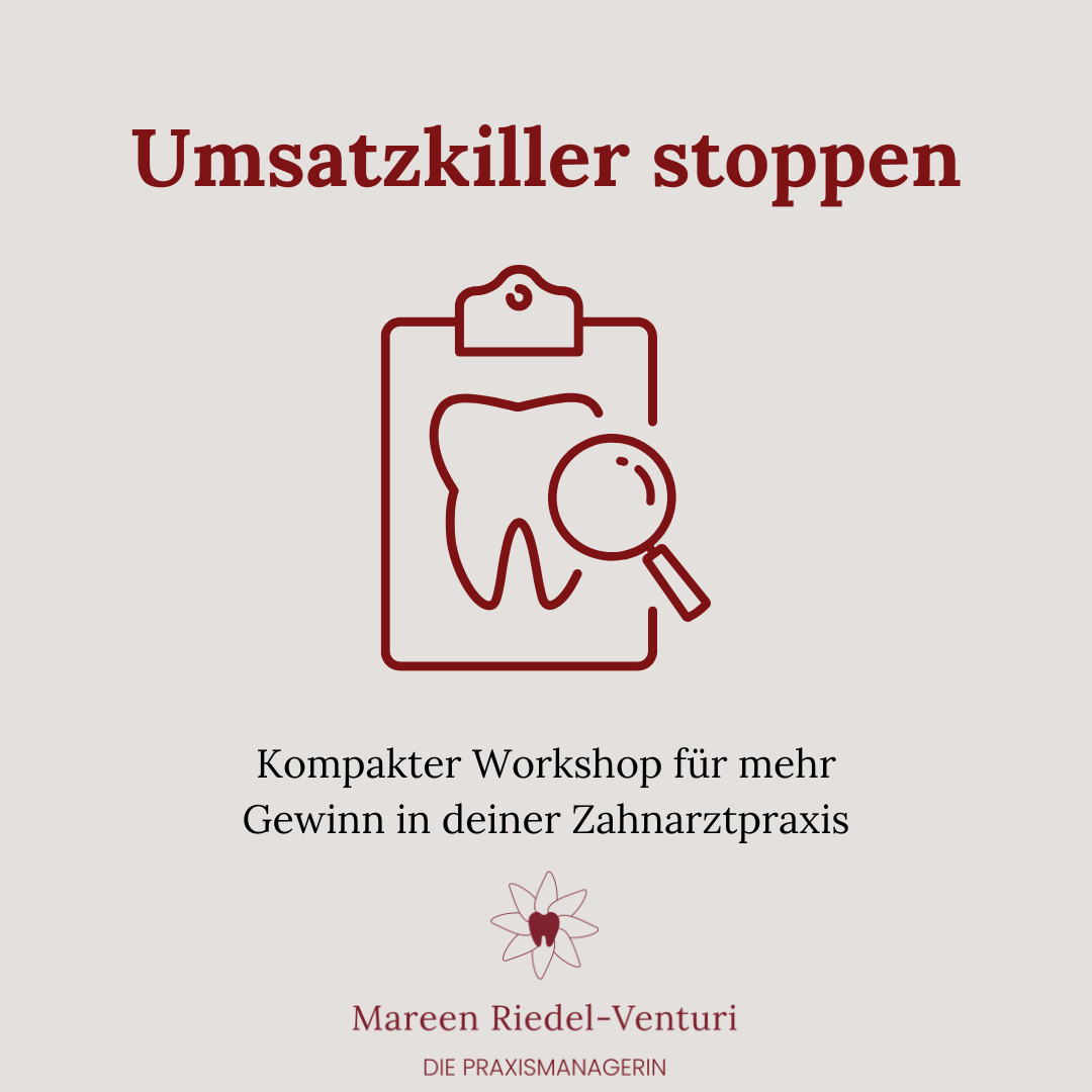 Umsatzkiller stoppen mehr Gewinn in deiner Zahnarztpraxis