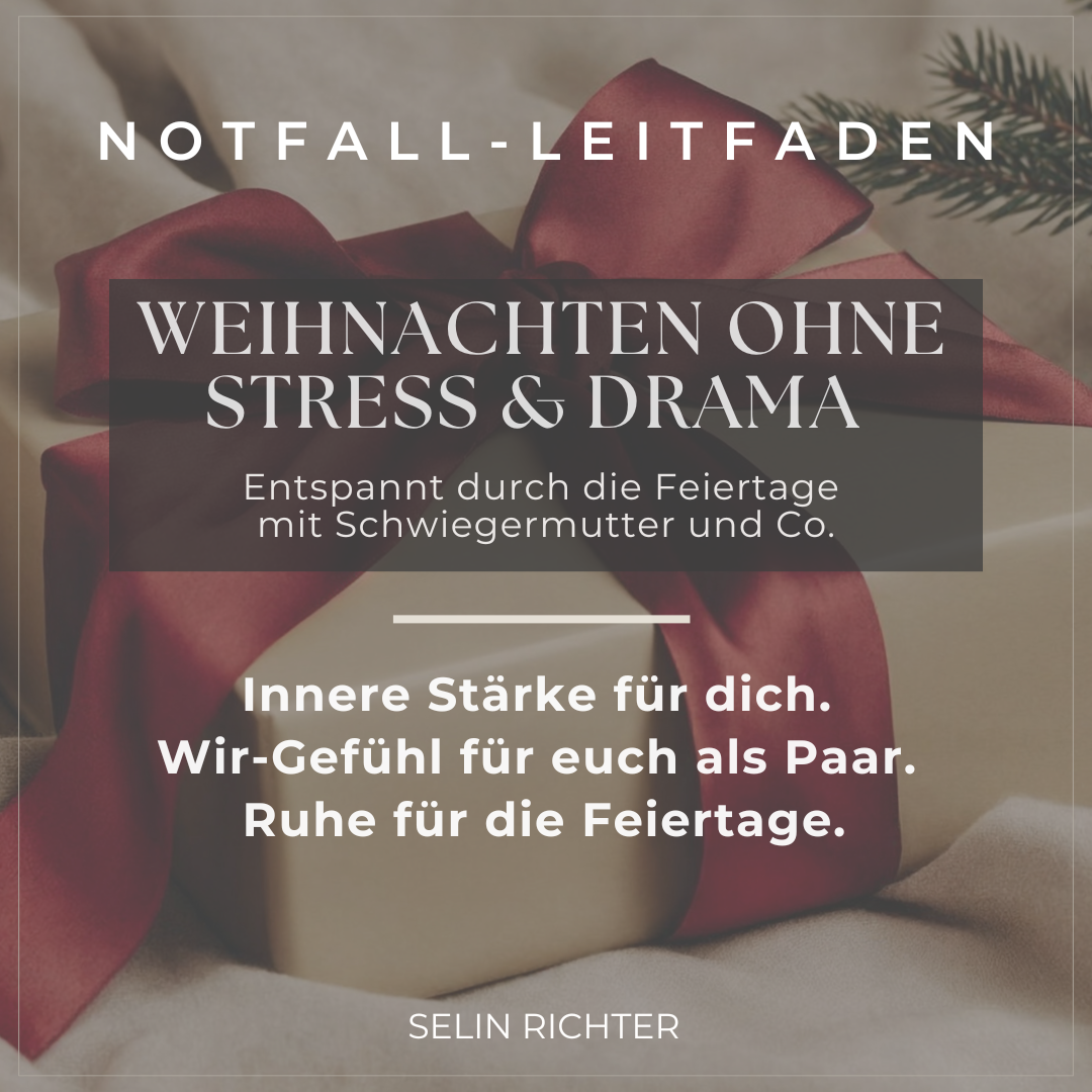 Workbook Cover Weihnachten ohne Stress und Drama