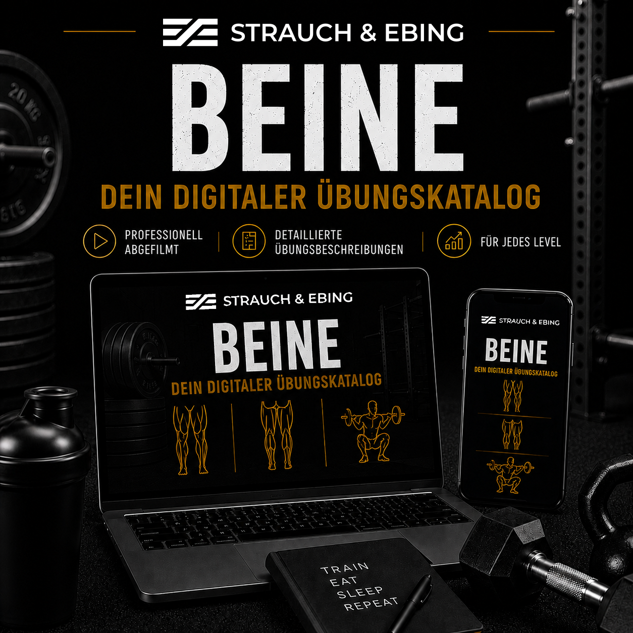 Produktfoto Übungsvideos Beine