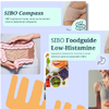 Mockup SIBO Compass and SIBO Foodguide low histamine