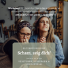 Marie und Rebecca schauen beschämt und nachdenklich, scham workshop für eltern