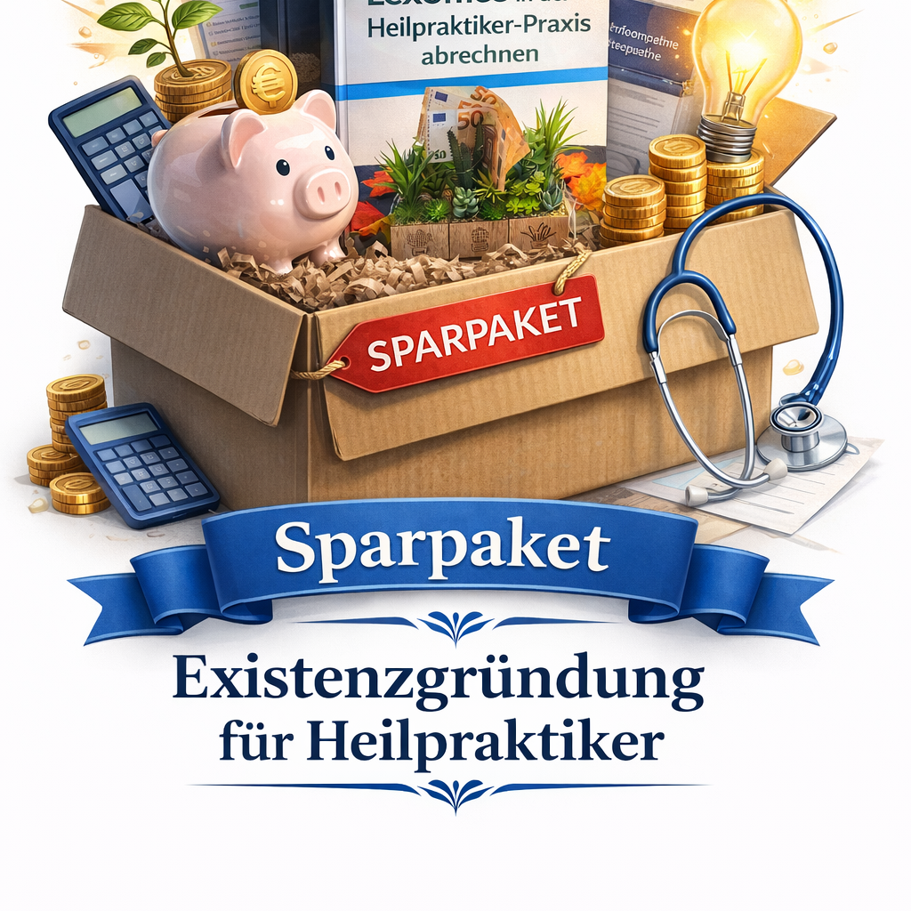 Sparpaket Existenzgründung für Heilpraktiker