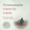 Trennungsplan, Frau mit Tasche geht die Treppe hoch