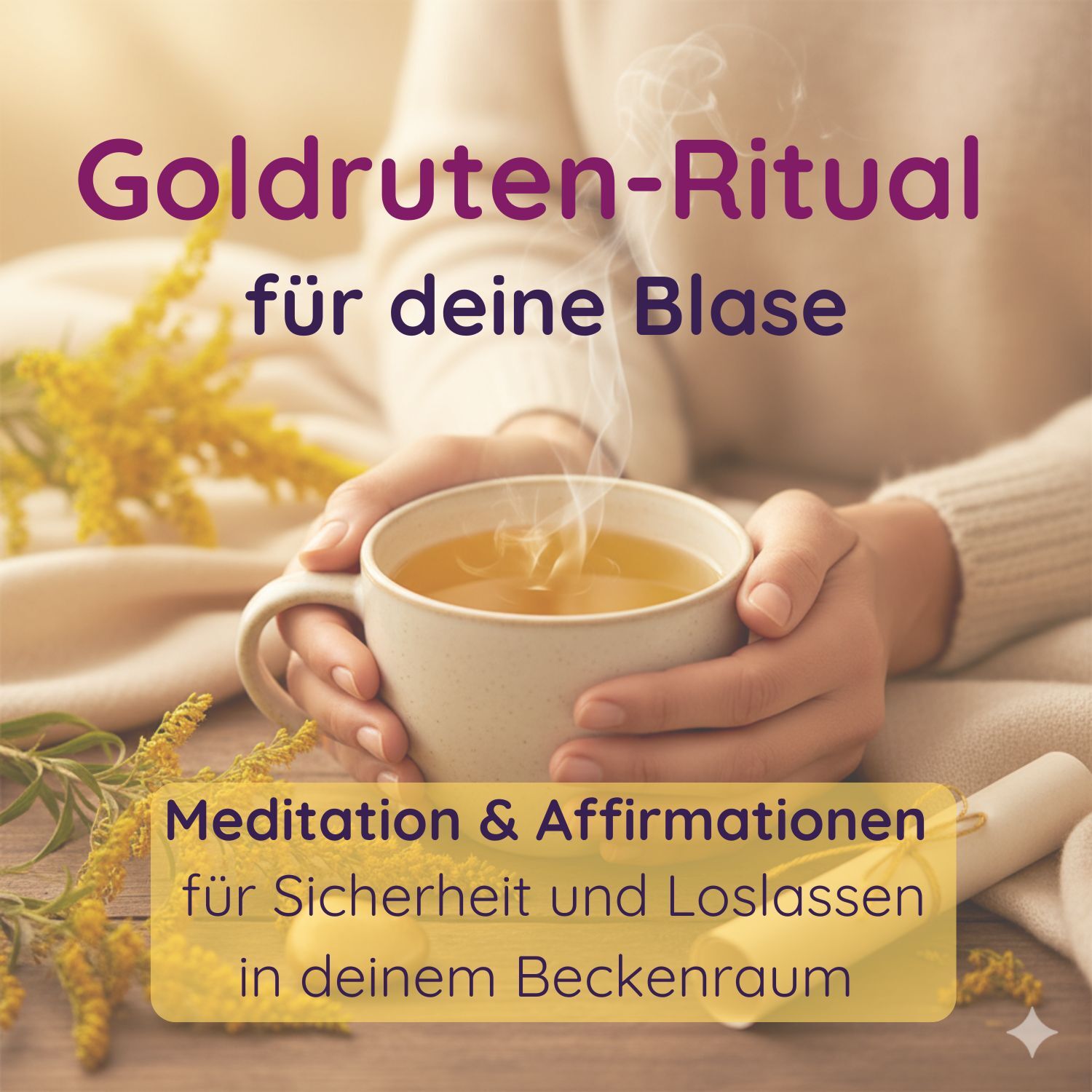 Goldruten-Ritual für deine Blase