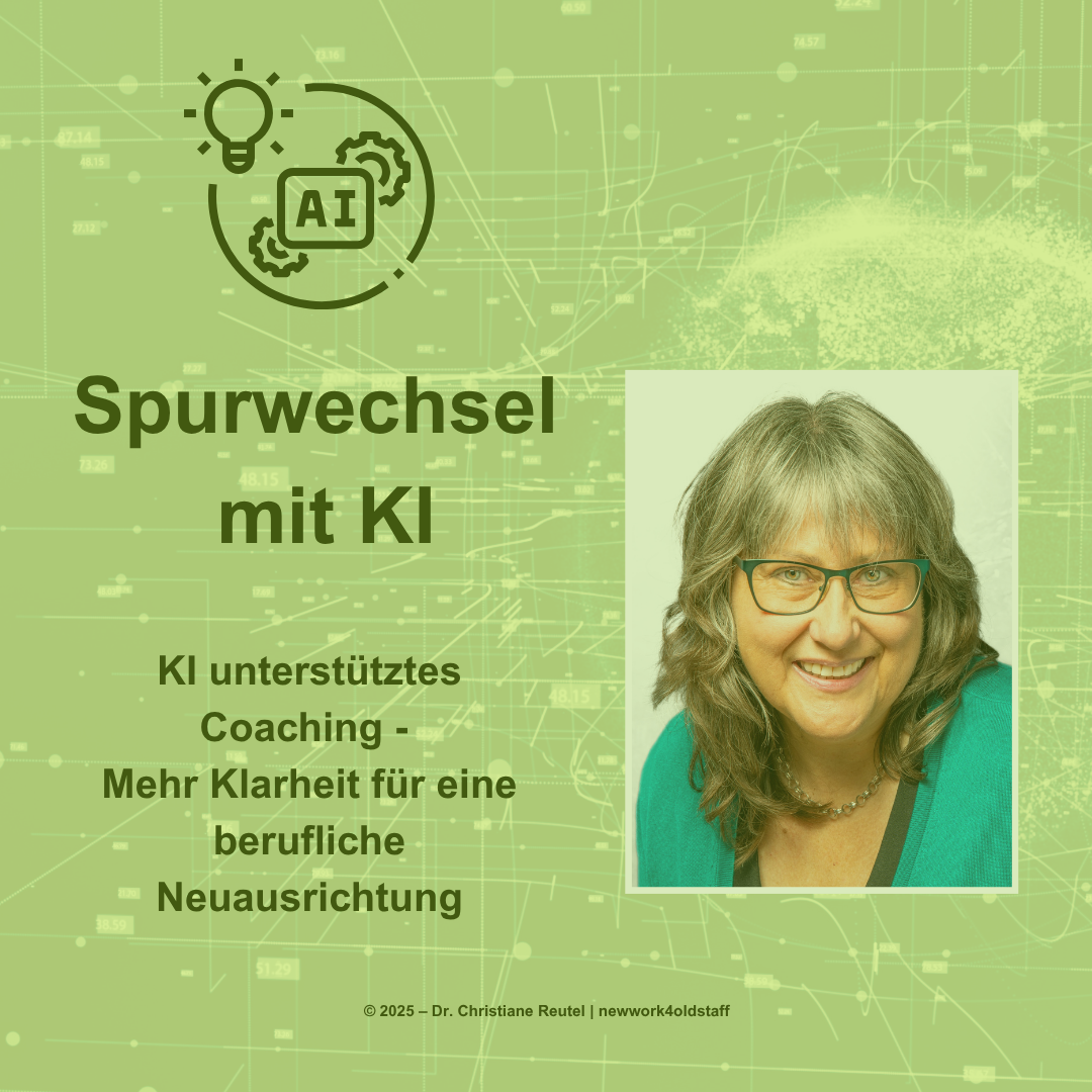 Spurwechsel mit KI - KI unterstütztes Coaching - Mehr Klarheit für eine berufliche Neuausrichtung