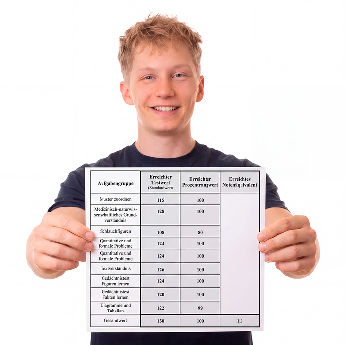 100% im TMS Test