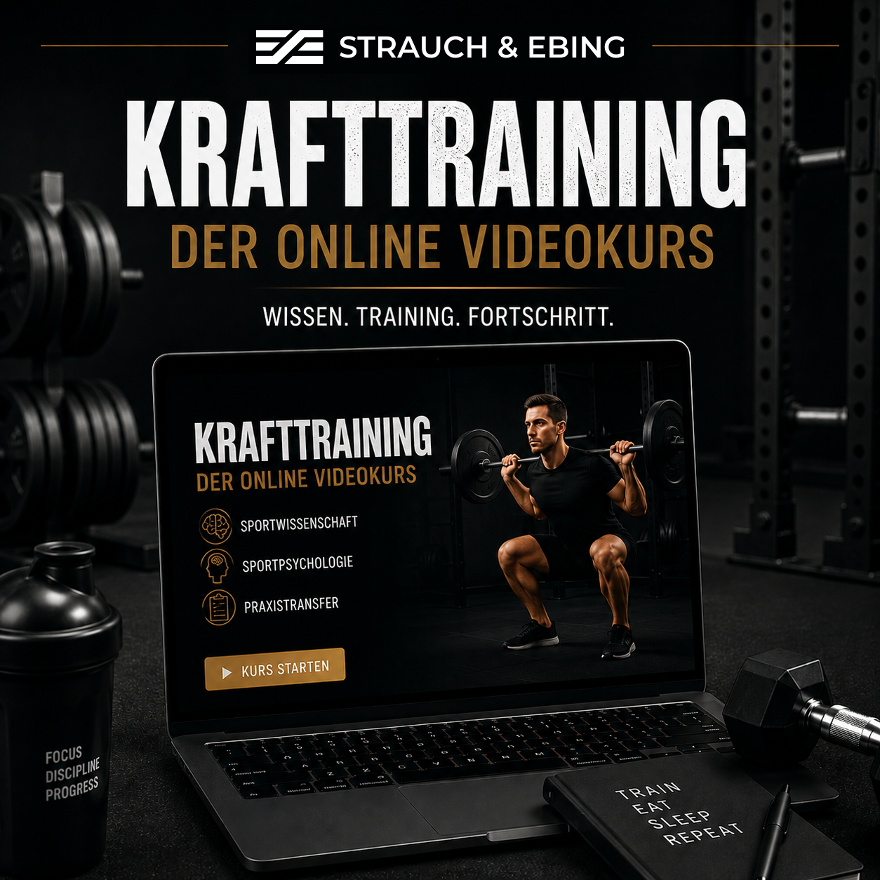 Strauch & Ebing Krafttraining Videokurs Produktfoto