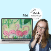 Deckblatt Mai Flamingos