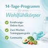 14 Tage Programm für einen Wohlfühlkörper
