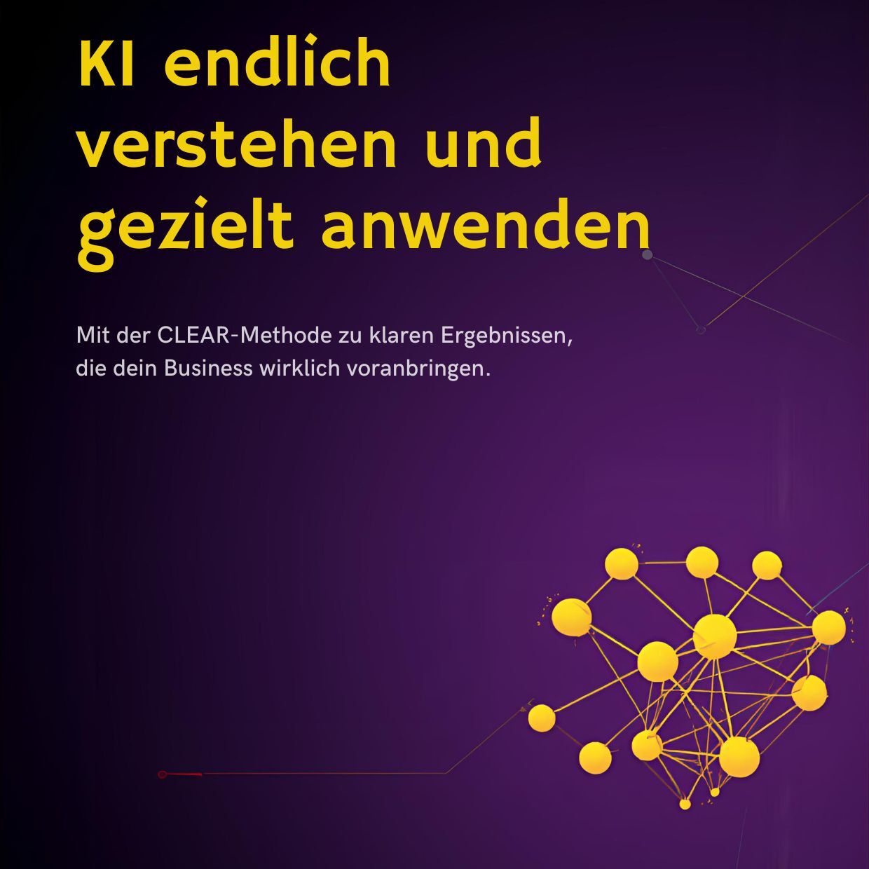 KI endlich verstehen und gezielt anwenden — Workshop Cover