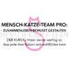 Mensch-Katze-Team