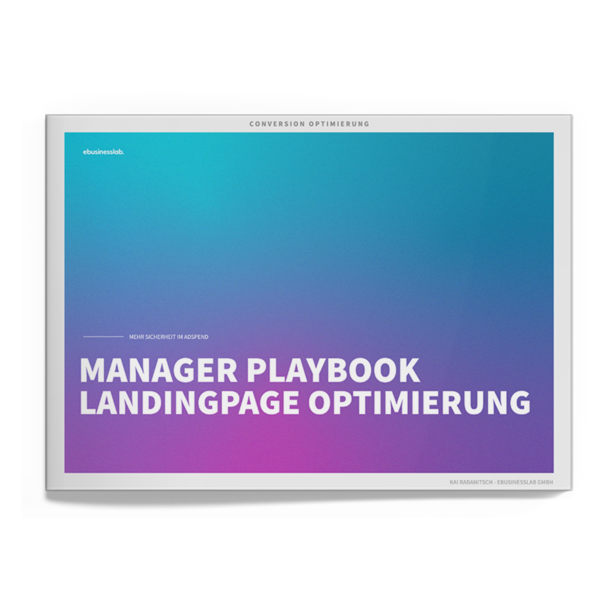 Landingpage Optimierung für Digital Manager