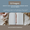 12 Fragen der Klarheit für Coaches,  Berater und Trainer