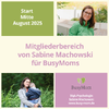 Titelbild Mitgliederbereich von Sabine Machowski für BusyMoms