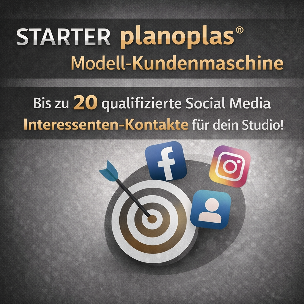 STARTER planoplas® Modell-Kundenmaschine (beim 1. Mal)