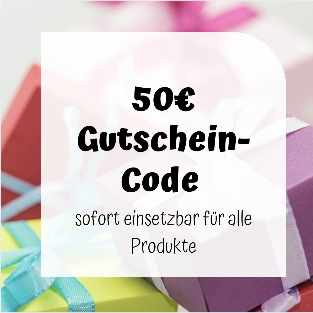 Bild von Geschenken mit Schriftzug 50 Euro