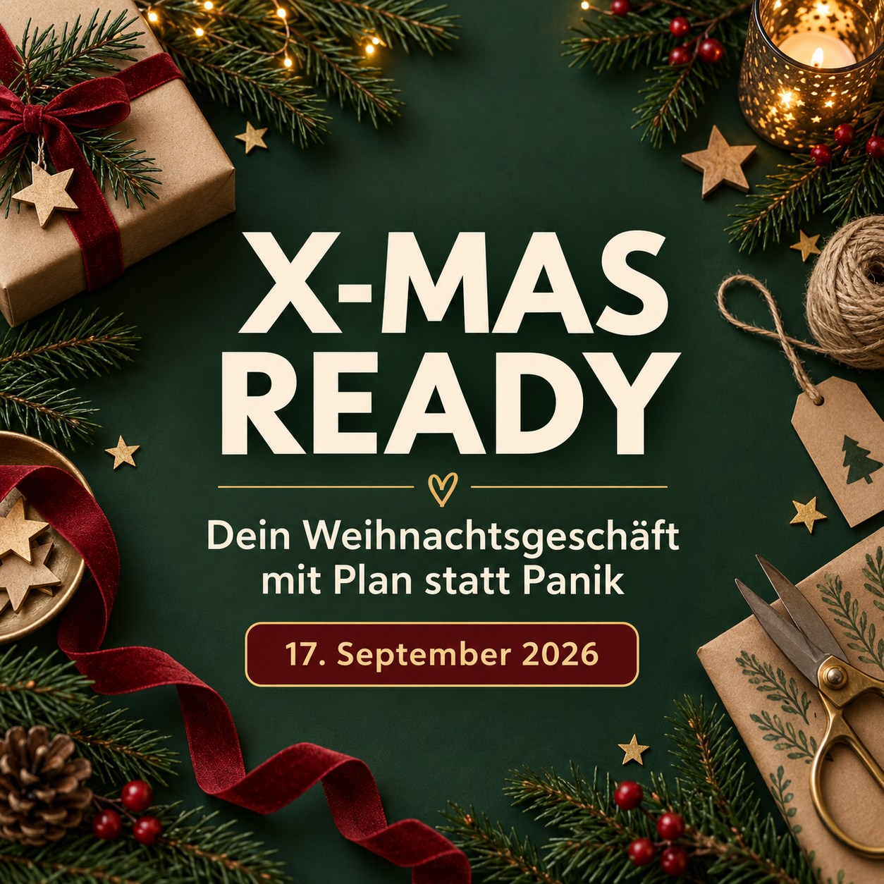 X-MAS READY – Dein Weihnachtsgeschäft mit Plan statt Panik