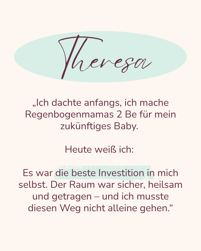 Testimonial Theresa