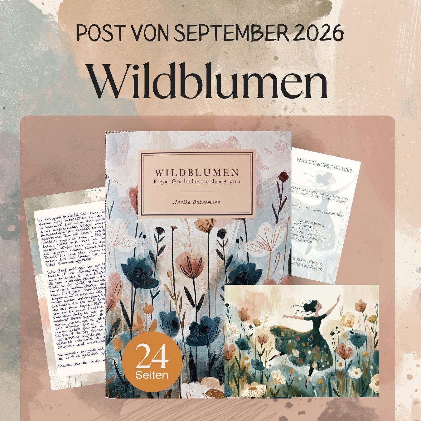 Mockup des September-Briefinhalts