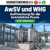 AwSV und WHG – Auffrischung für die betriebliche Praxis. Firmenlogo und Tanks mit Rückhaltung, 8 UE. KI-generiertes Motiv.