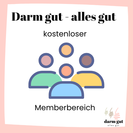 kostenloser Memberbereich Darm gut - alles gut