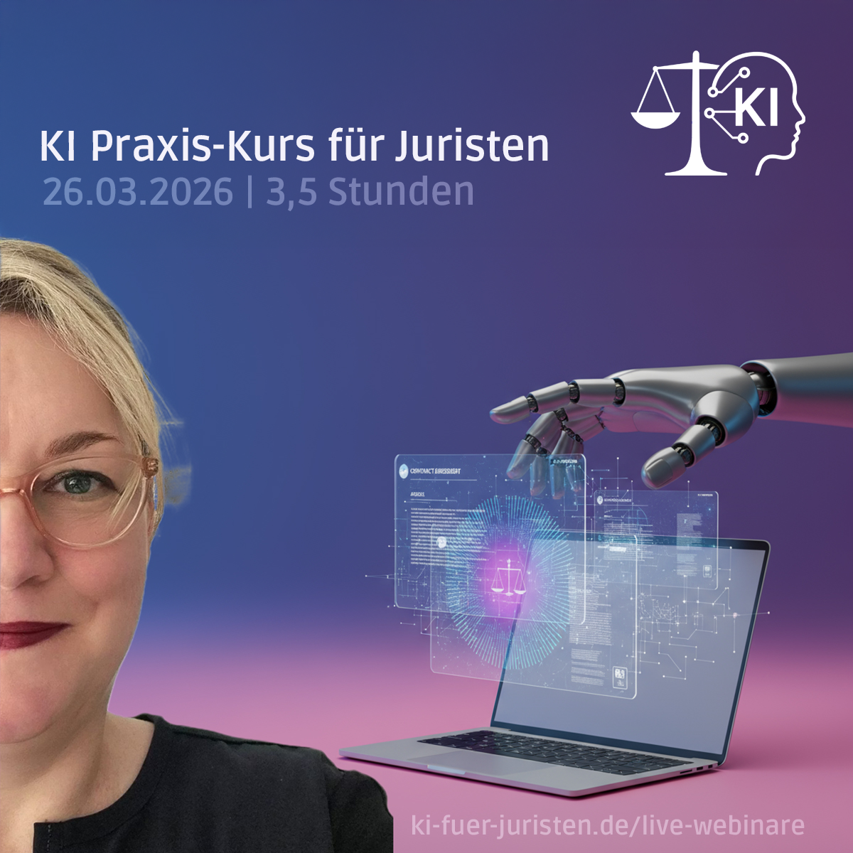 KI Praxis-Kurs für Juristen