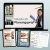 Banner für den Onlinekurs zu Unterrichtsplanung Planungsprofi