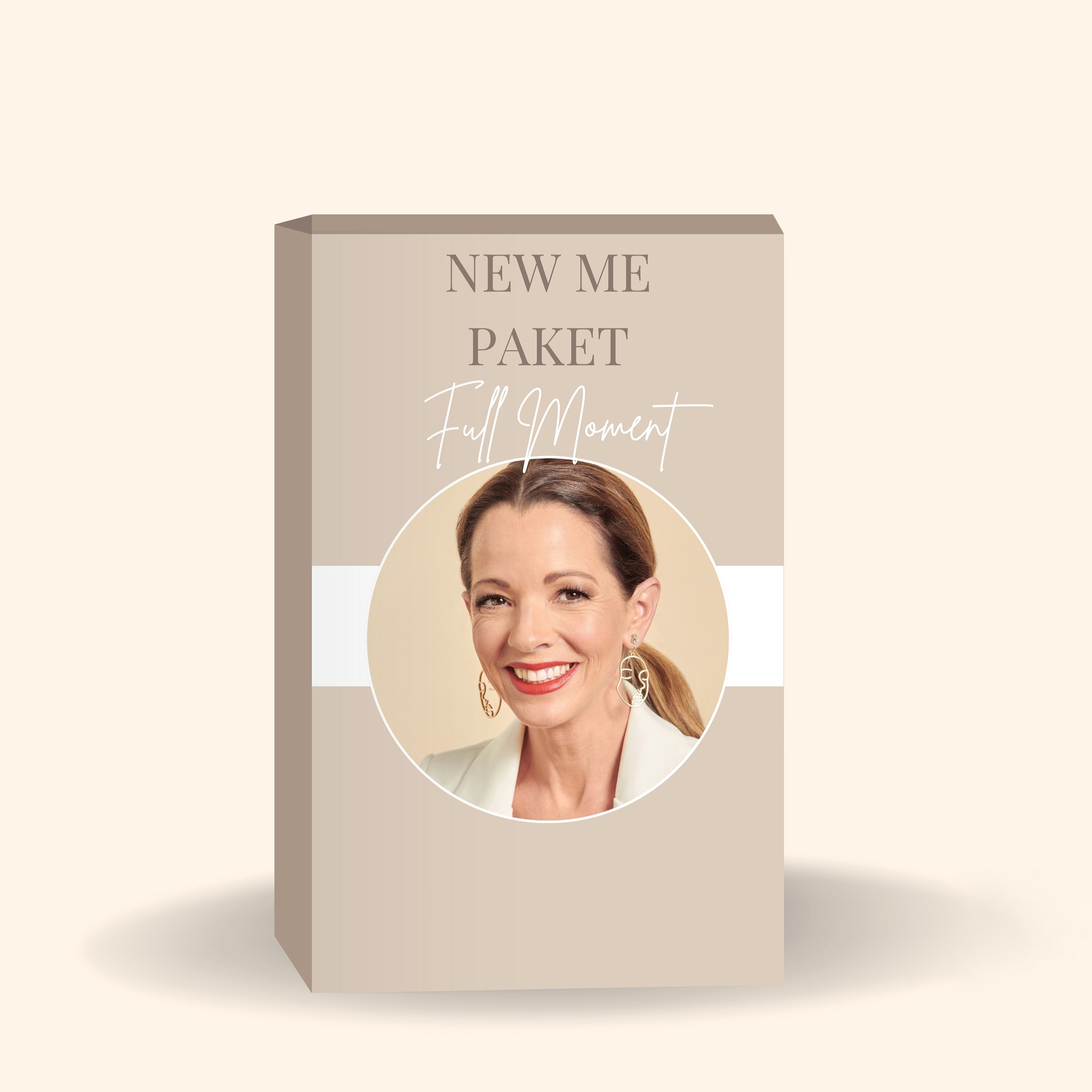 Bild des New Me Pakets mit der Aufschrift "New Me Paket - Full Moment"