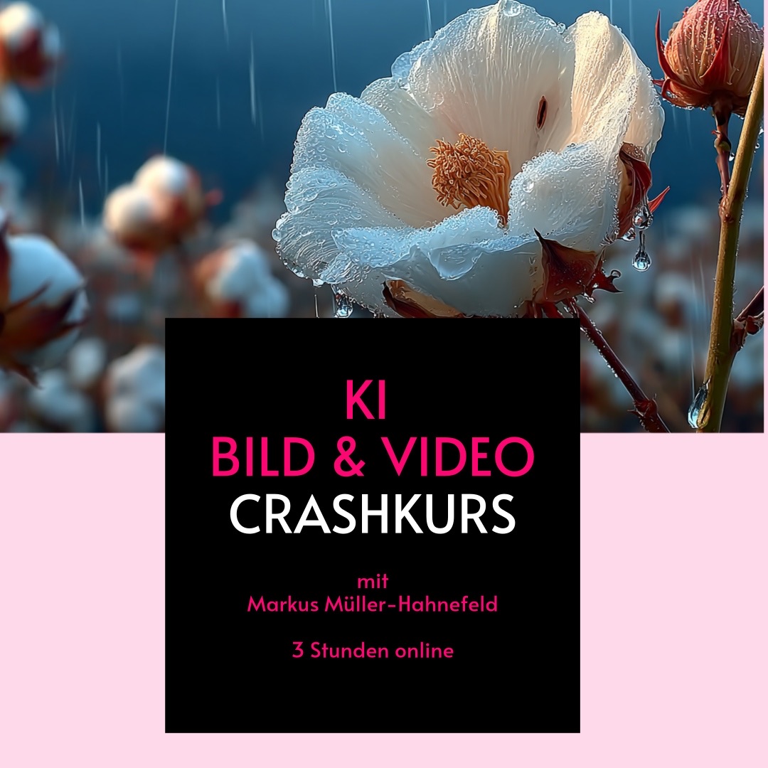 Der kompakte Crash-Kurs: KI Bild & Video in 3 Stunden kennenlernen