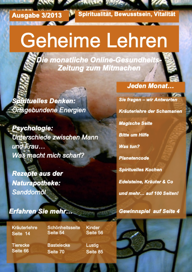 Geheime Lehre Zeitschrift, 9/2013, Rarität, 100 Seiten gratis PDF - www ...