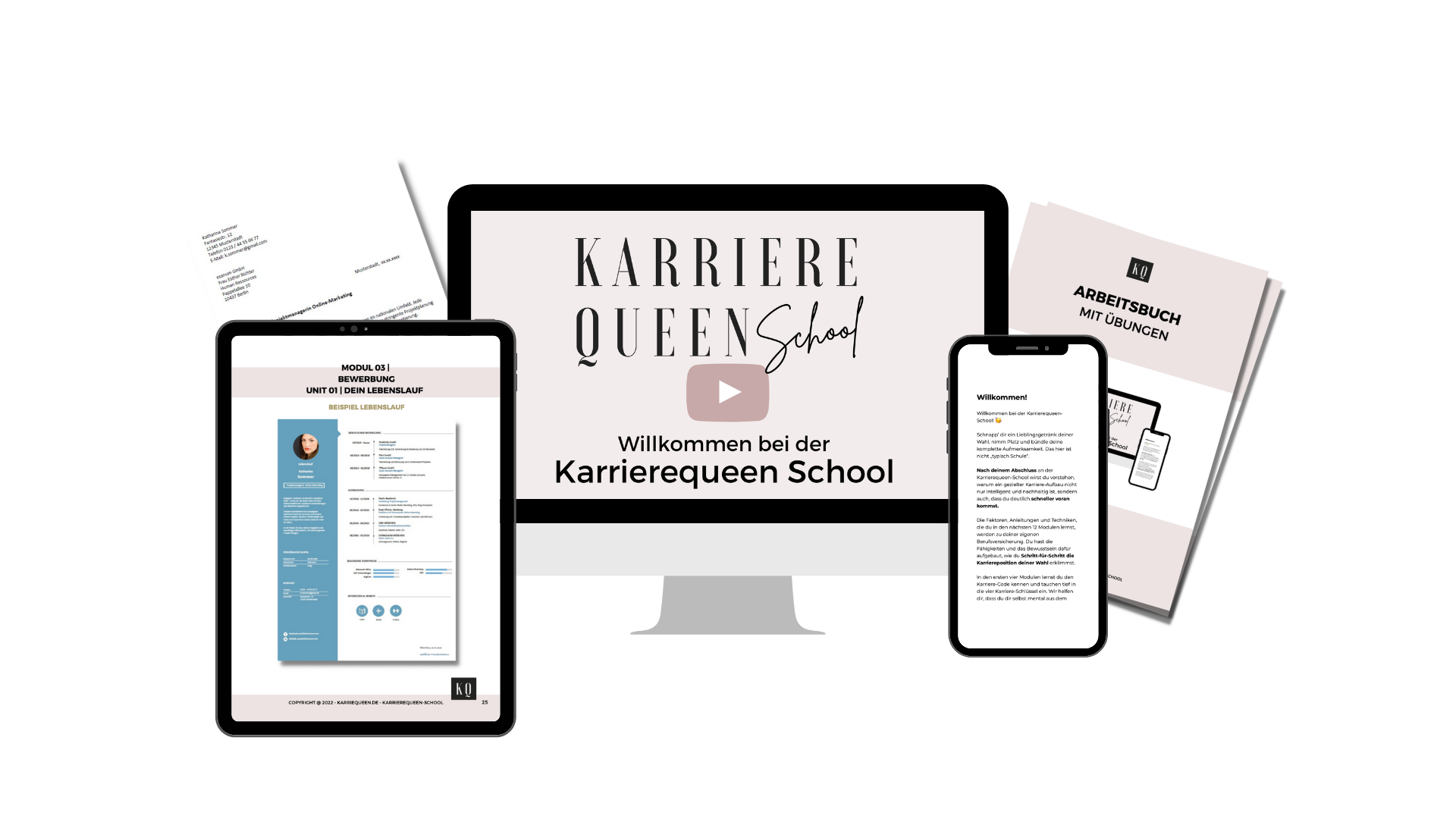Karrierequeen School - Was du bekommst